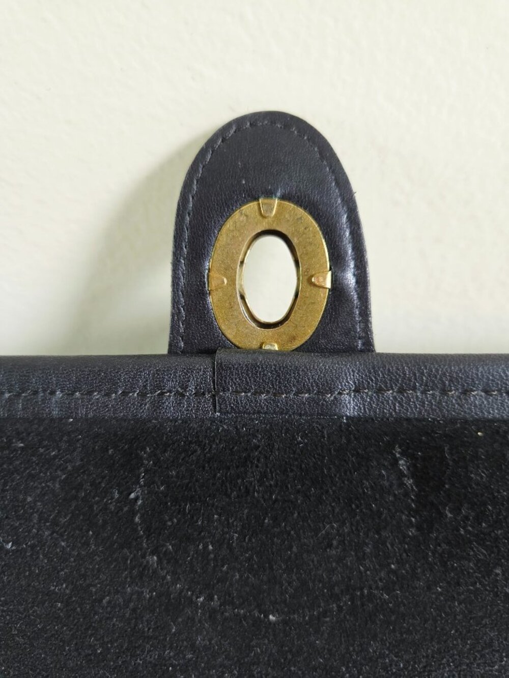 Vtg Coach Willis Bag Black Leather 9927 Cross Body Shoulder Bag Hangtag Made USA - Picture 4 of 16